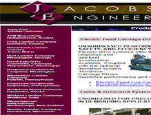 Tablet Screenshot of jacobson-engineering.com